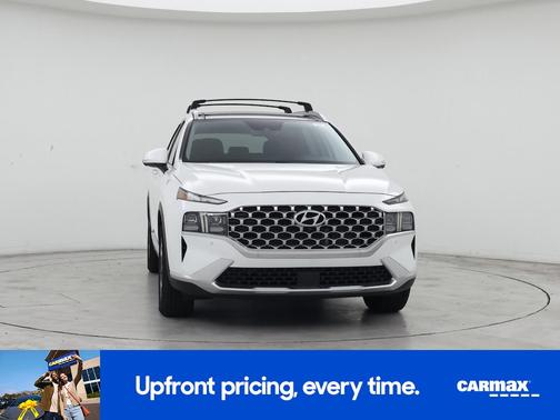 White 2022 Hyundai SANTA FE Limited