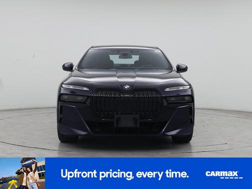 Blue 2023 BMW 740 I