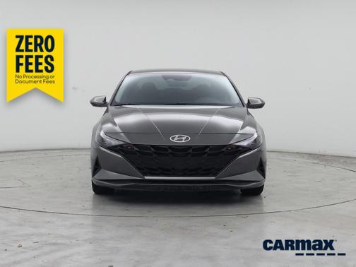 Gray 2022 Hyundai ELANTRA SEL