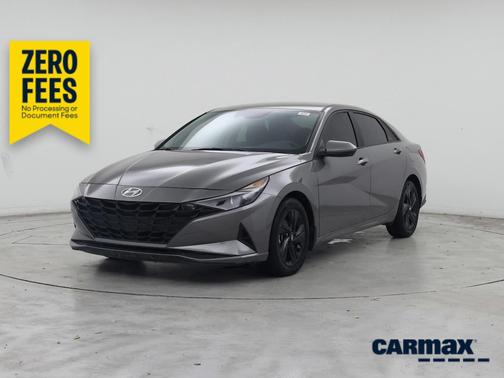 Gray 2022 Hyundai ELANTRA SEL