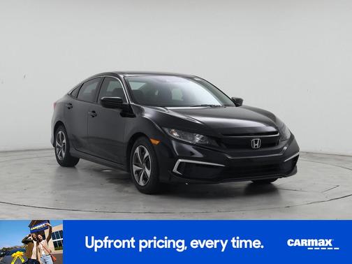 Black 2020 Honda Civic LX