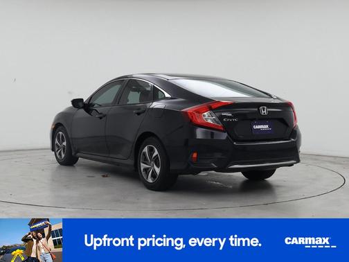 Black 2020 Honda Civic LX