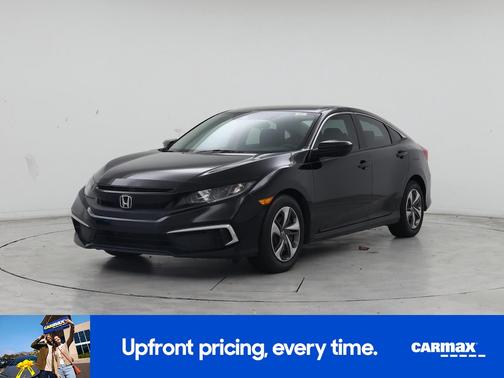 Black 2020 Honda Civic LX