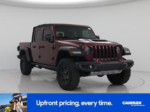Red 2021 Jeep Gladiator Mojave