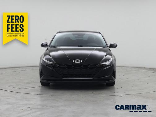 Black 2021 Hyundai ELANTRA SE