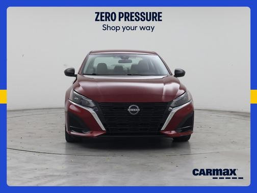 Red 2025 Nissan Altima SV