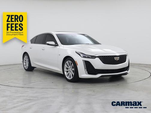 White 2021 Cadillac CT5 Luxury