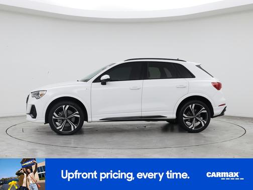 White 2023 Audi Q3 S-Line Premium Plus