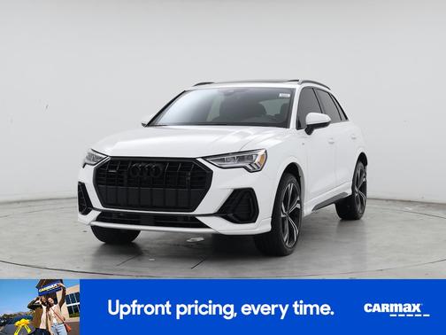 White 2023 Audi Q3 S-Line Premium Plus