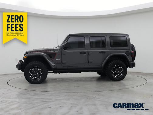 Gray 2020 Jeep Wrangler Unlimited Rubicon