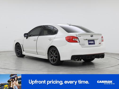 White 2016 Subaru WRX STI Limited