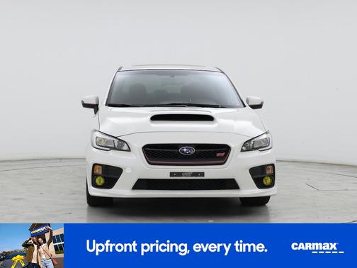 White 2016 Subaru WRX STI Limited