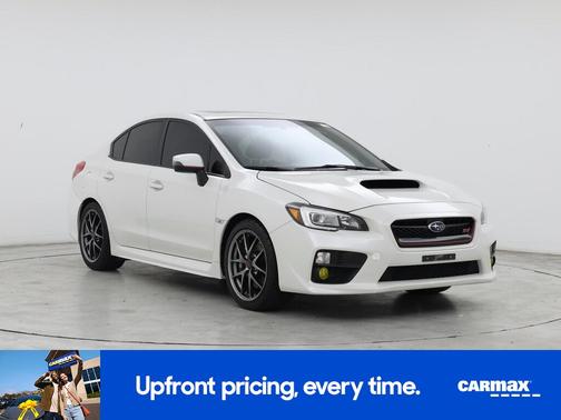 White 2016 Subaru WRX STI Limited