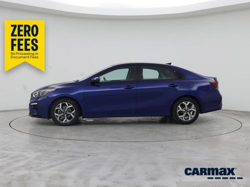 Blue 2021 Kia Forte LXS
