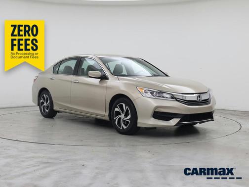 Gold 2017 Honda Accord LX