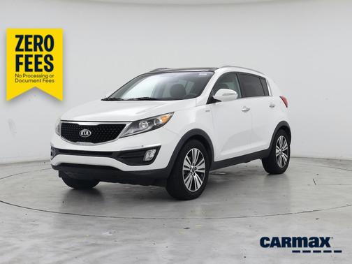 White 2015 Kia Sportage EX