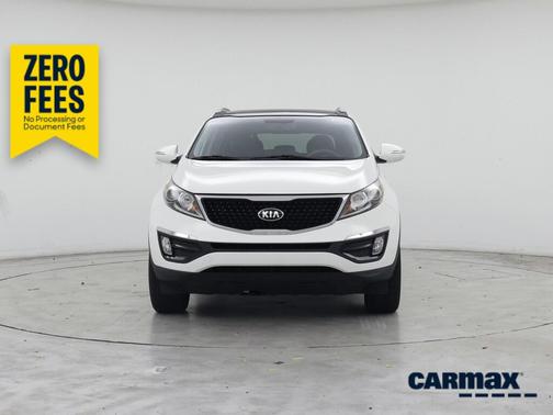 White 2015 Kia Sportage EX