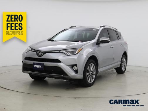 Silver 2017 Toyota RAV4 Platinum