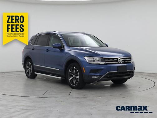 Blue 2019 Volkswagen Tiguan SEL