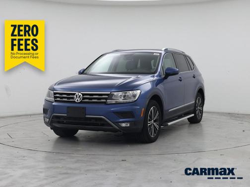 Blue 2019 Volkswagen Tiguan SEL