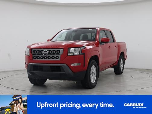 Red 2022 Nissan Frontier SV