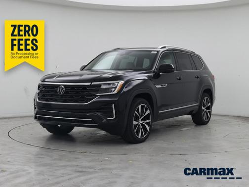 Black 2024 Volkswagen Atlas SEL Premium R-Line