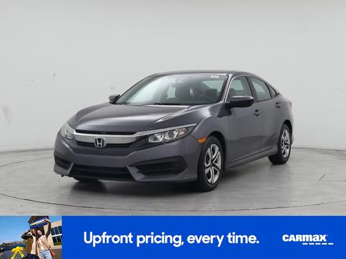 Gray 2018 Honda Civic LX