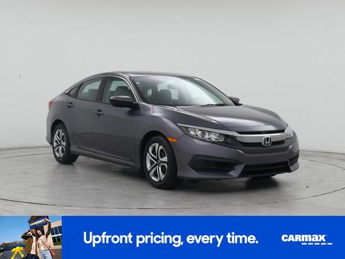 Gray 2018 Honda Civic LX