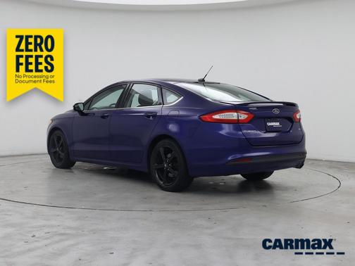 Blue 2016 Ford Fusion SE