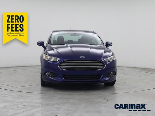 Blue 2016 Ford Fusion SE