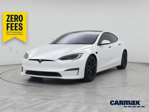 White 2022 Tesla Model S