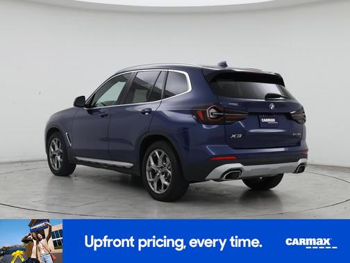 Blue 2022 BMW X3 sDrive30i