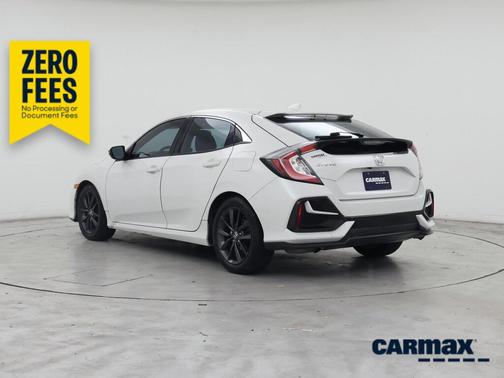 White 2020 Honda Civic EX