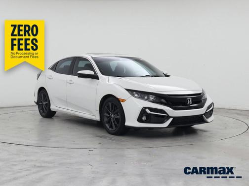 White 2020 Honda Civic EX