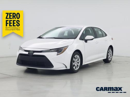 White 2024 Toyota Corolla LE