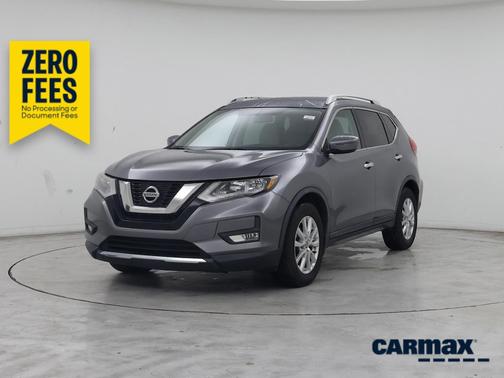 Gray 2017 Nissan Rogue SV
