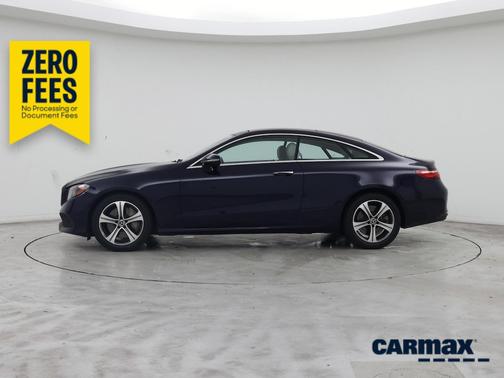 Blue 2019 Mercedes-Benz E-Class