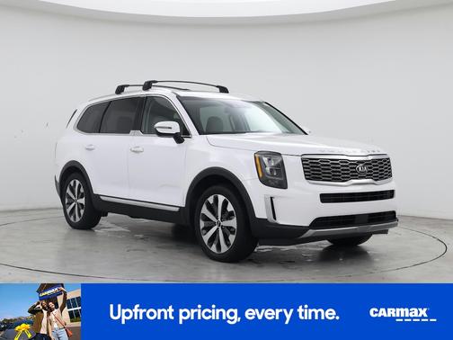 White 2021 Kia Telluride EX