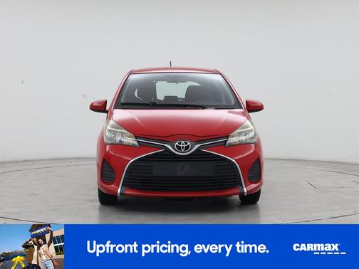 Red 2015 Toyota Yaris LE