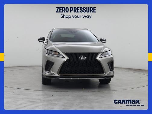 Gray 2022 Lexus RX 350 F-SPORT Handling