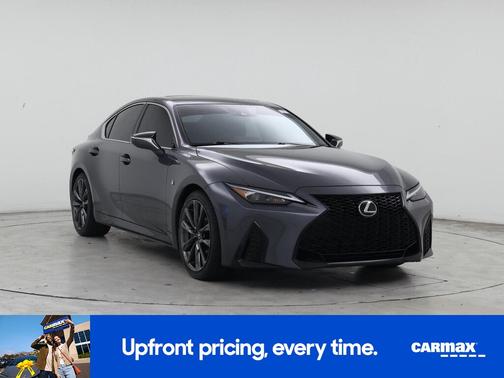 Gray 2024 Lexus IS 350 F-Sport