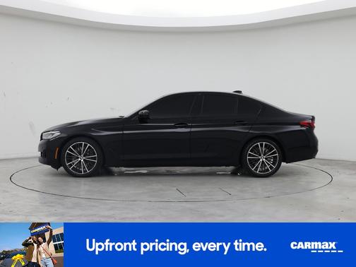 Black 2021 BMW 540 I