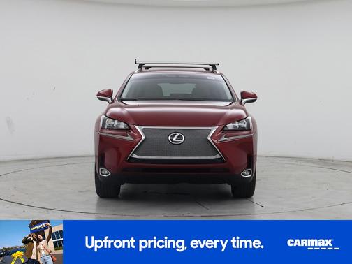 Red 2015 Lexus NX 200t