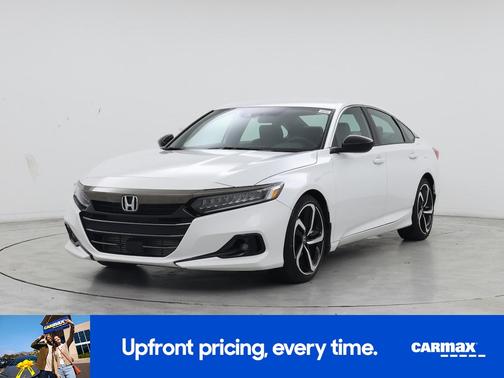 White 2022 Honda Accord Sport