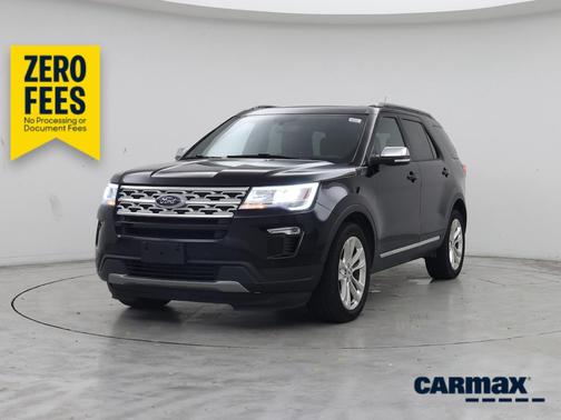 Black 2019 Ford Explorer XLT