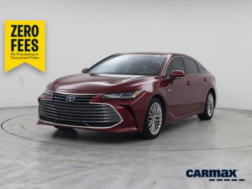 Red 2020 Toyota Avalon Hybrid Limited
