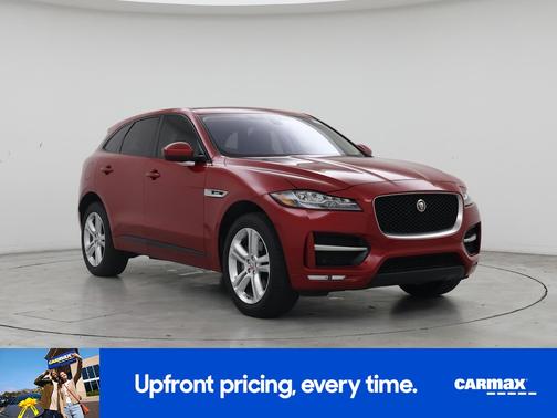 Red 2018 Jaguar F-PACE R-Sport