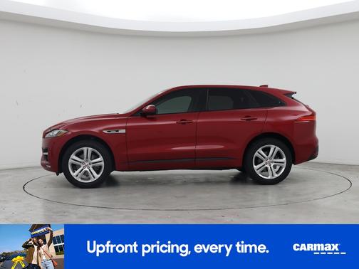 Red 2018 Jaguar F-PACE R-Sport