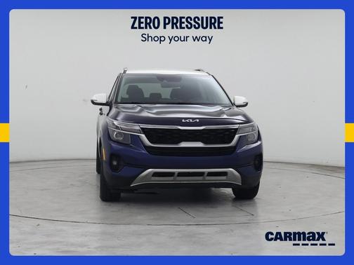 Blue 2022 Kia Seltos S