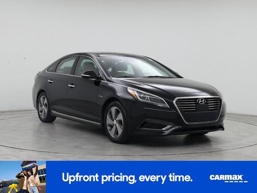 Black 2016 Hyundai SONATA Hybrid Limited